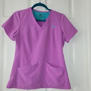 Med couture scrub top